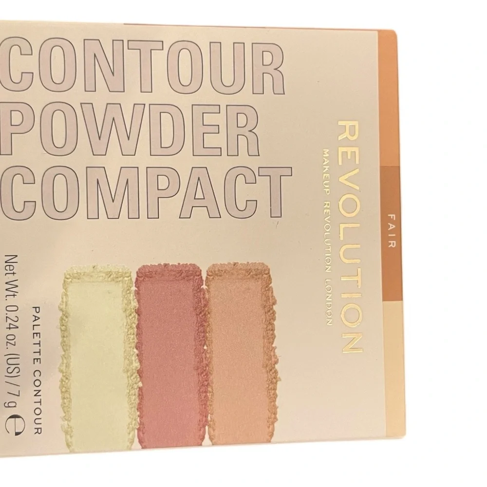 Makeup Revolution London Palette Contour‎ Powder Compact FAIR Highlight Shade